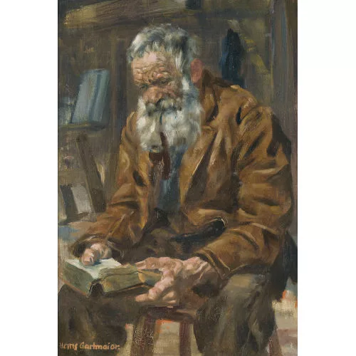 Hans Gartmeier — "Grossätti beim Bibellesen".
