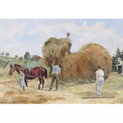 "Die Heuernte"