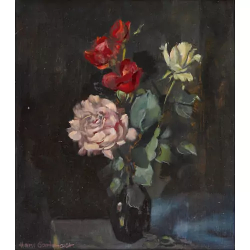 Stillleben mit Rosen