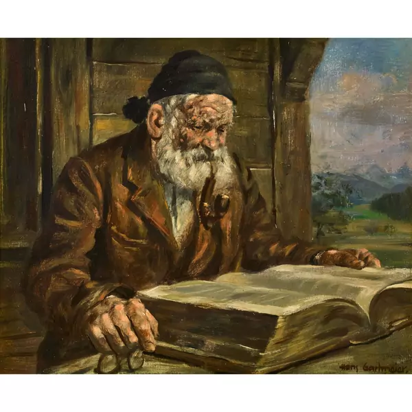 Der lesende Bauer