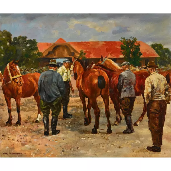 "Saigne-Légier (Pferdemarkt)"