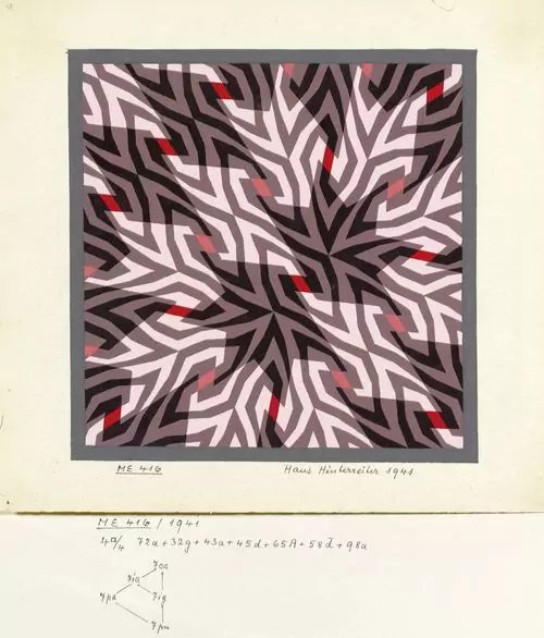 HINTERREITER, HANS — Abstrakte Komposition. 1941. — Koller Auktionen