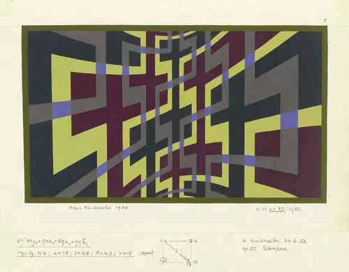 HINTERREITER, HANS — Opus 83. 1958. — Koller Auktionen