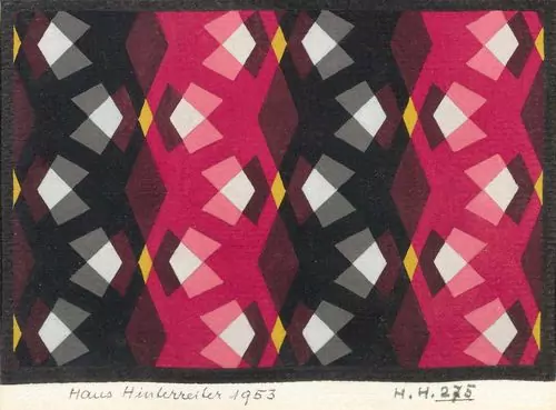 HINTERREITER, HANS — Komposition 275. 1953. — Koller Auktionen