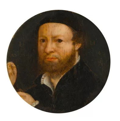 Hans Holbein der Jüngere — Bildnis des Hans Holbein des Jüngeren, 16. Jh.