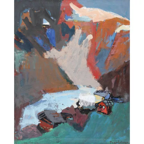 Hans Jegerlehner — "Berglandschaft".