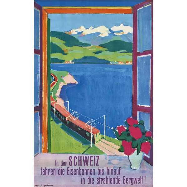 Hans Jegerlehner — "In der Schweiz fahren die Eisenbahnen...".