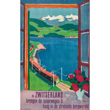 "In Zwitserland brengen de spoorwegen..."