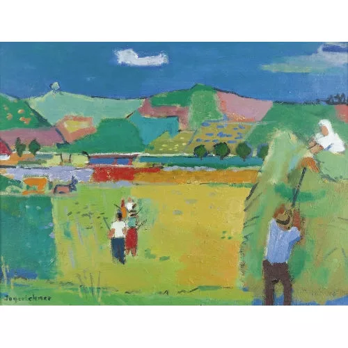 Hans Jegerlehner — "Scheidegg Landschaft II".