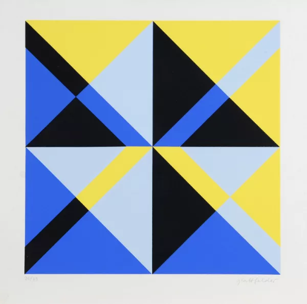 Hans Jörg Glattfelder — Serigrafie 1, 1969
