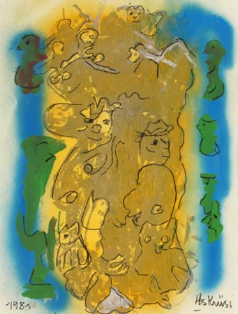 Figurenkomposition, 1981