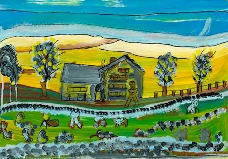HANS KRÜSI — Appenzellerhaus. — Koller Auktionen