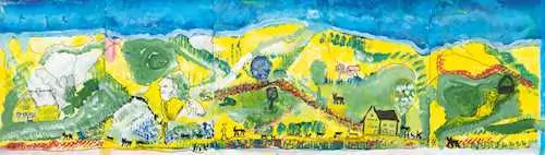 HANS KRÜSI — Appenzell Panorama. 1990. — Koller Auktionen