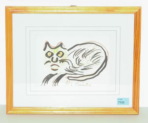 Hans Krüsi — Mürrische Katze