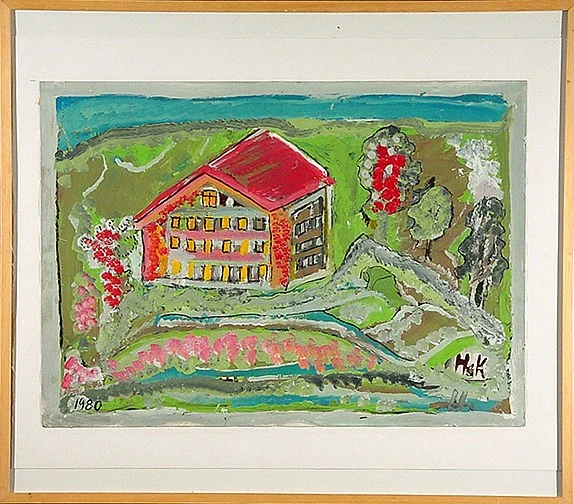Hans Krüsi — Bauernhof, 1980
