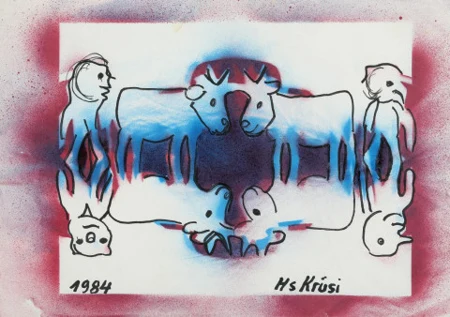 Menschen und Kühe, 1984