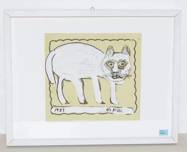 Hans Krüsi — Katze