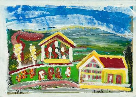HANS KRÜSI — Bauernhäuser. 1980. — Koller Auktionen