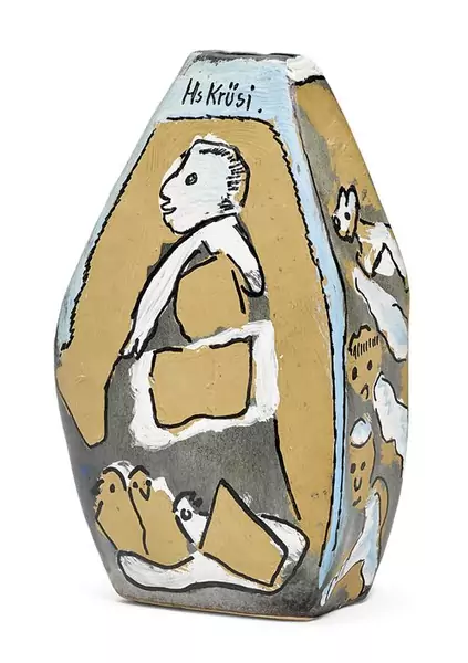 HANS KRÜSI — Waldleben. — Koller Auktionen