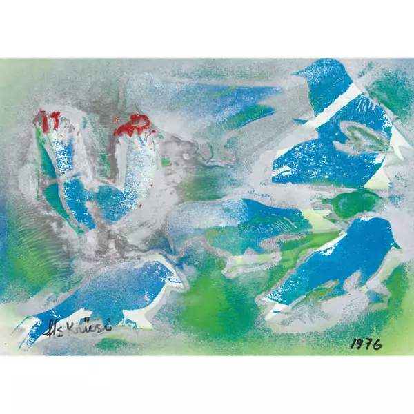 Hahn und Vögel
