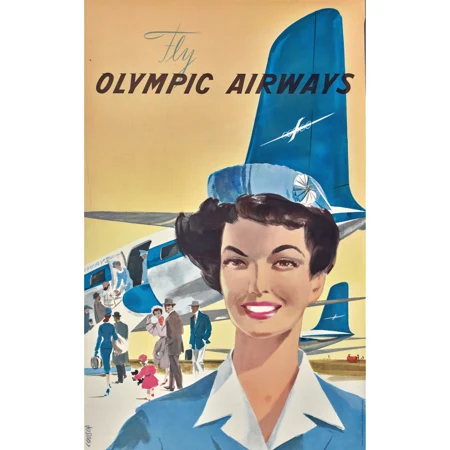 "Fly Olympic Airways"