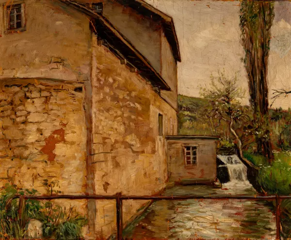 Haus Nebeneingang