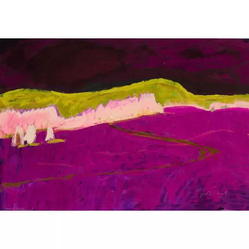 Hans Potthof — "Sommerabend" auf dem Zugerberg.
