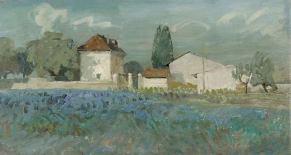 Hans Potthof — Haus in ländlicher Umgebung