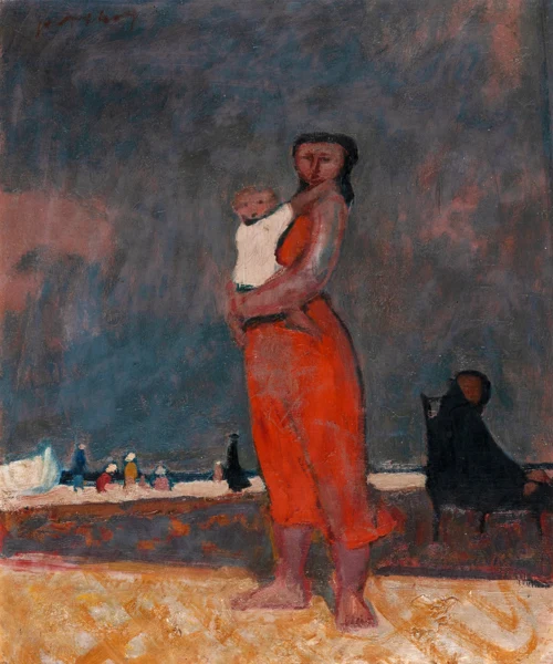 Hans Potthof — Mutter mit Kind