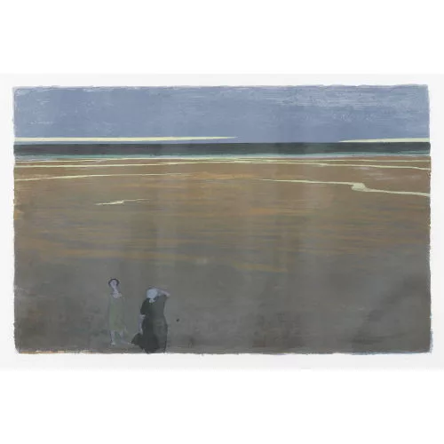 Hans Potthof — Zwei Frauen am Strand.