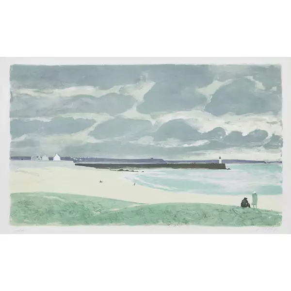 Weiter Sandstrand