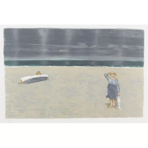 Hans Potthof — Am Strand.