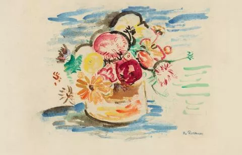 Hans Purrmann — Blumenstilleben
