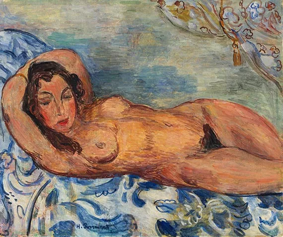 Hans Purrmann — Liegender Akt
