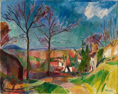 Hans Purrmann — Landschaft bei Beilstein