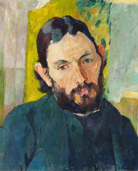 Hans Purrmann — Modell im Atelier Matisse (Bibelacca)