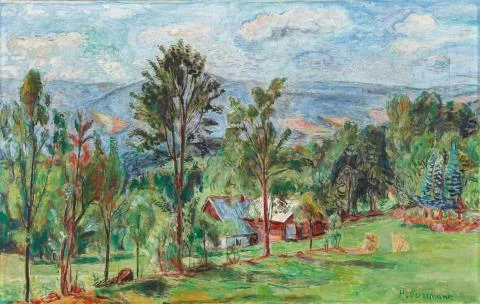 Hans Purrmann — Landschaft bei Schreiberhau