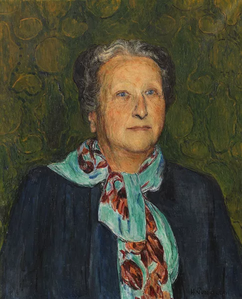 Hans Purrmann — Bildnis Rosette Surbeck