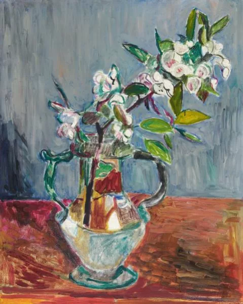 Hans Purrmann — Blütenzweig in Glasvase