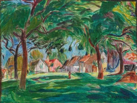Hans Purrmann — Landschaft bei Langenargen