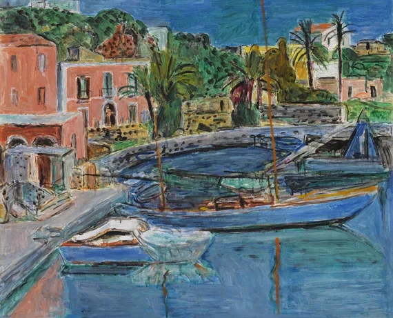 Hans Purrmann — Der Hafen von Porto d'Ischia