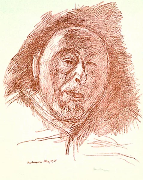 Hans Purrmann — Selbstbildnis