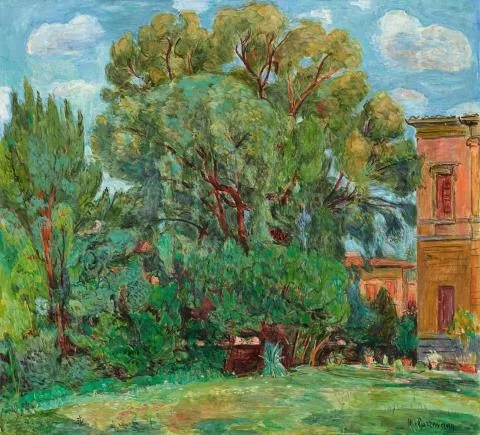 Hans Purrmann — Garten der Villa Romana