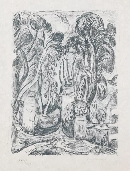 Hans Purrmann — Parkweg in Levanto