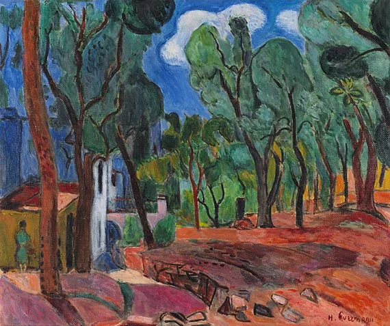 Hans Purrmann — Landschaft bei Sorrent