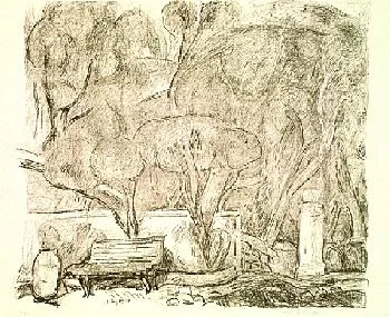 Hans Purrmann — Garten in Levanto (II)