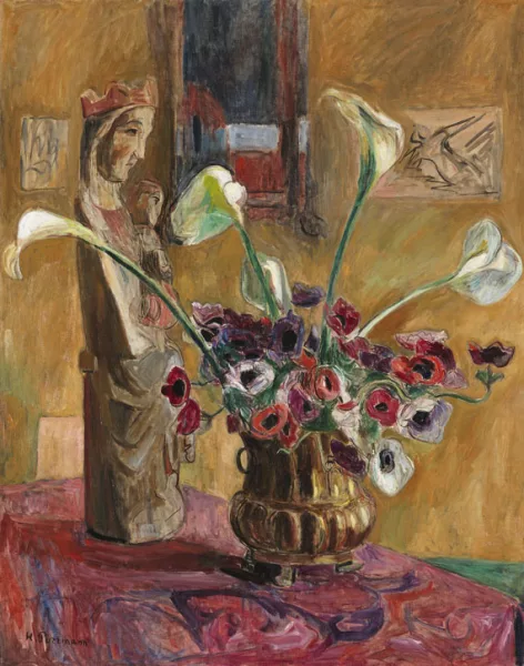 Hans Purrmann — Stillleben mit Madonna