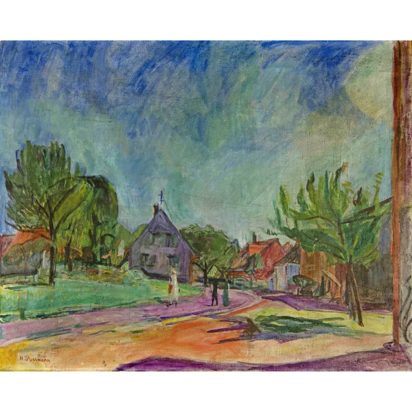 Hans Purrmann — Bauern- und Fischerhäuser