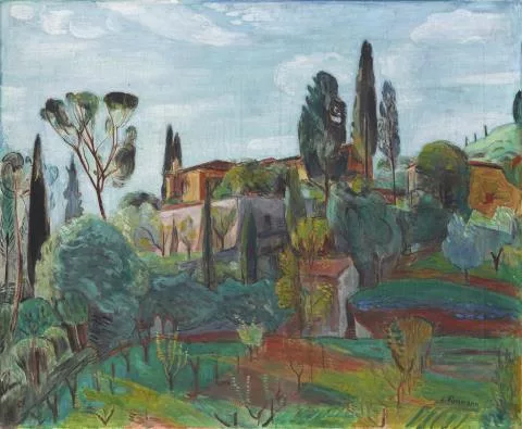Hans Purrmann — San Francesco di Paola bei Florenz