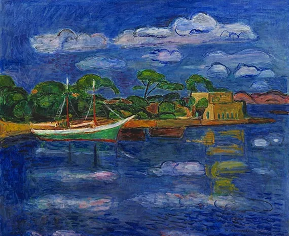 Hans Purrmann — Hafen von Porto d'Ischia